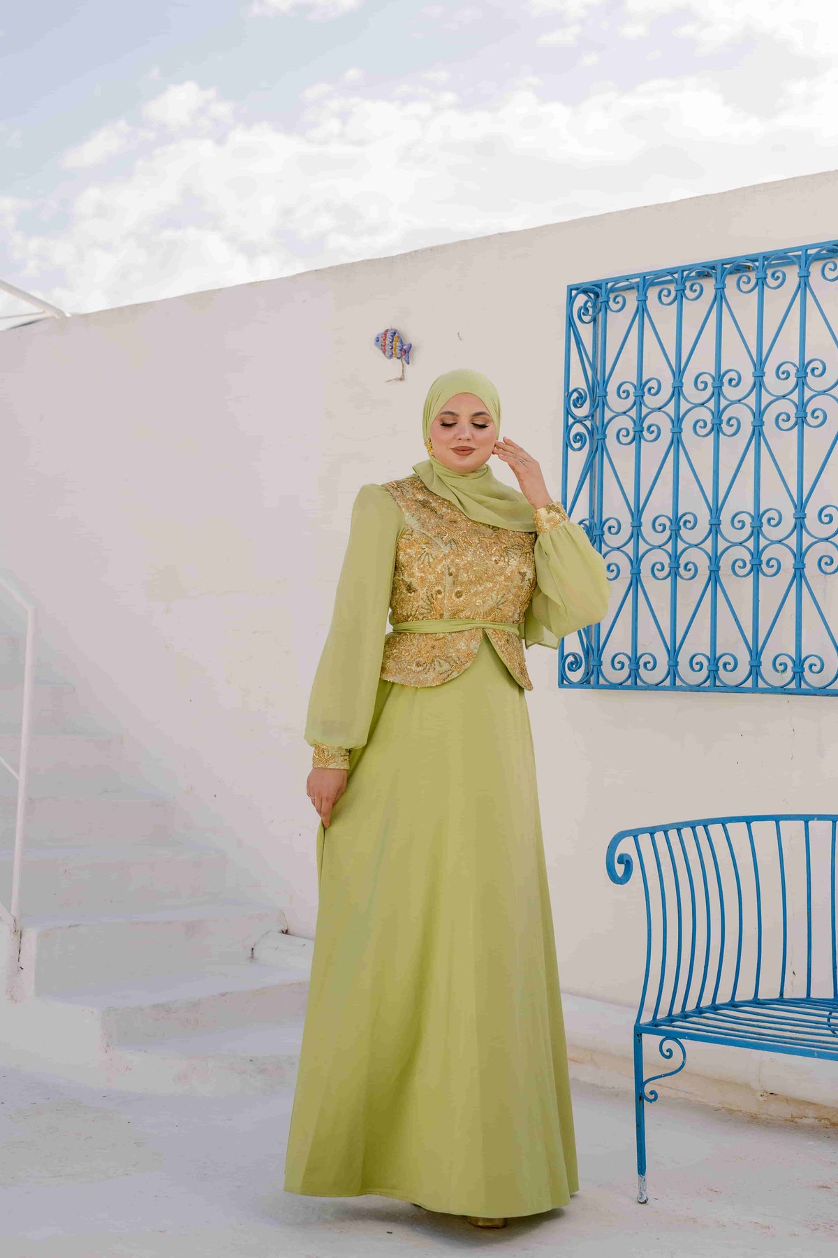 Robe Traditionel Vert
