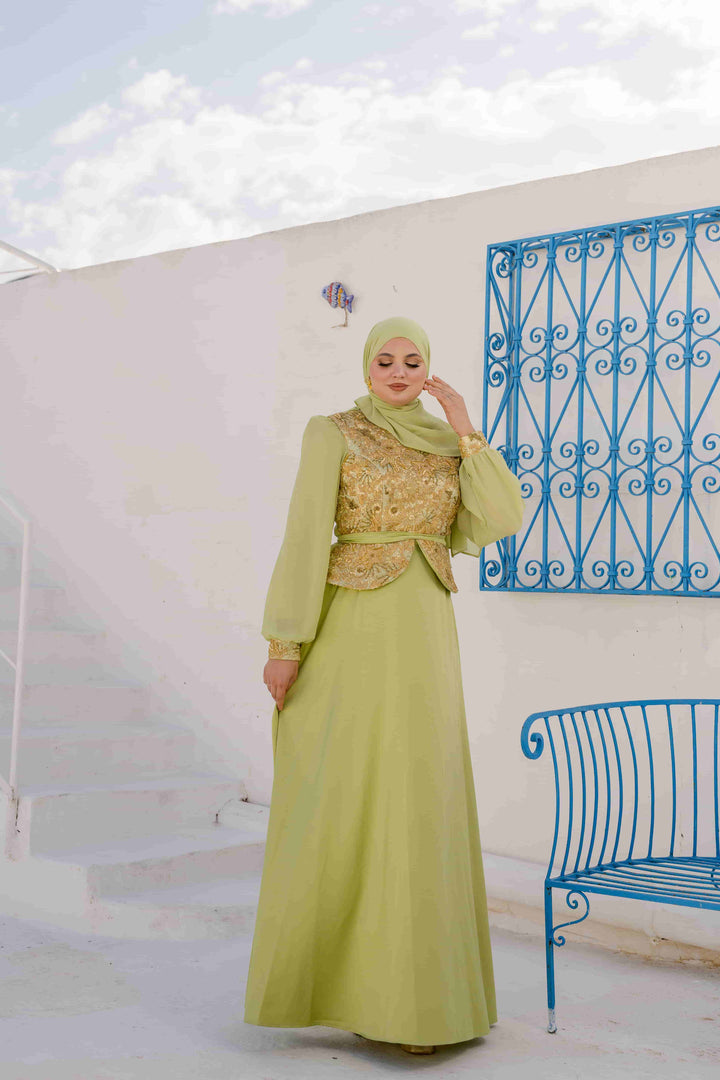 Robe Traditionel Vert