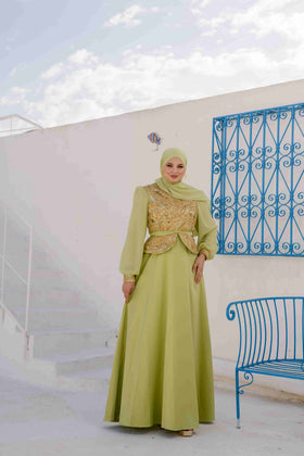 Robe Traditionel Vert