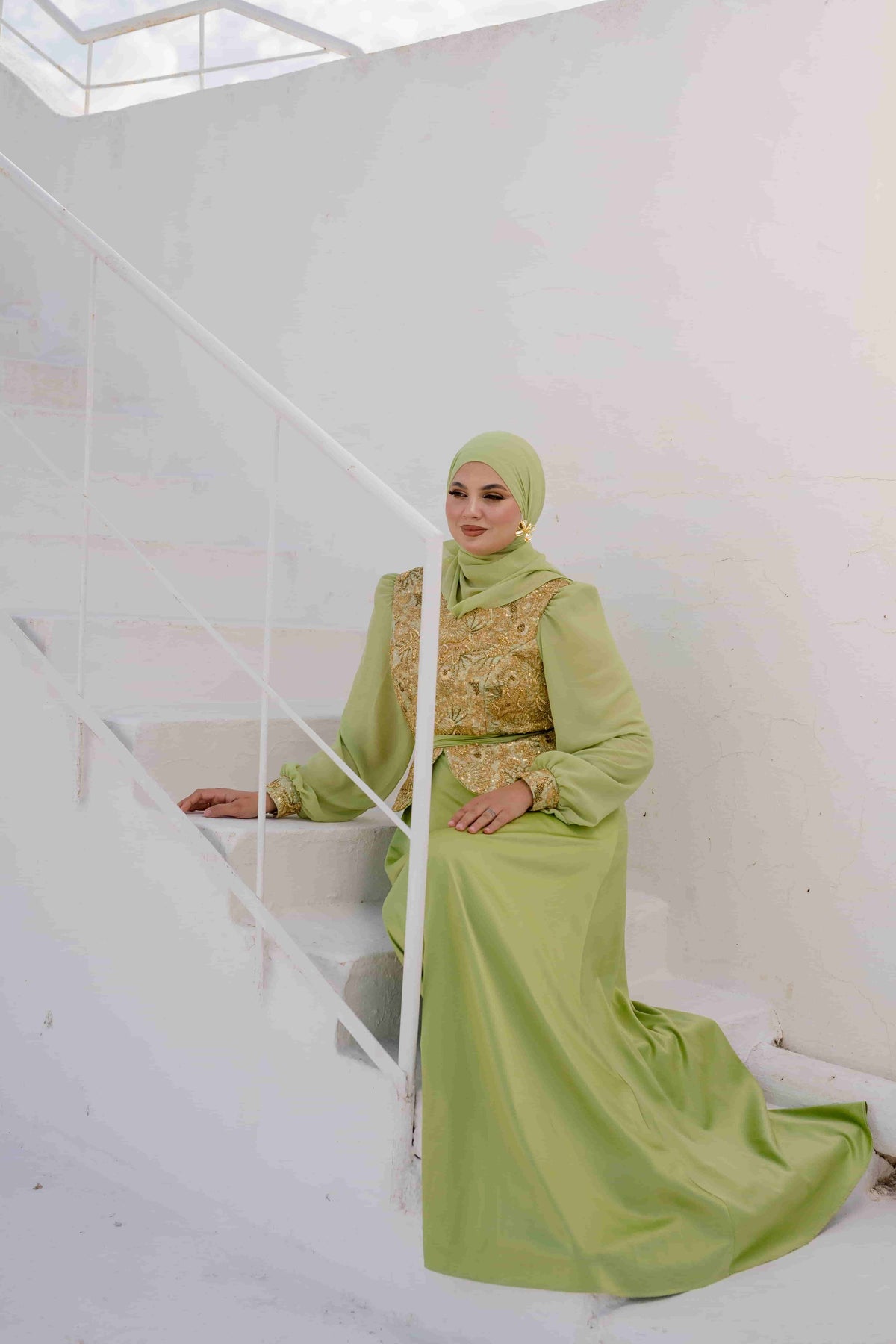 Robe Traditionel Vert
