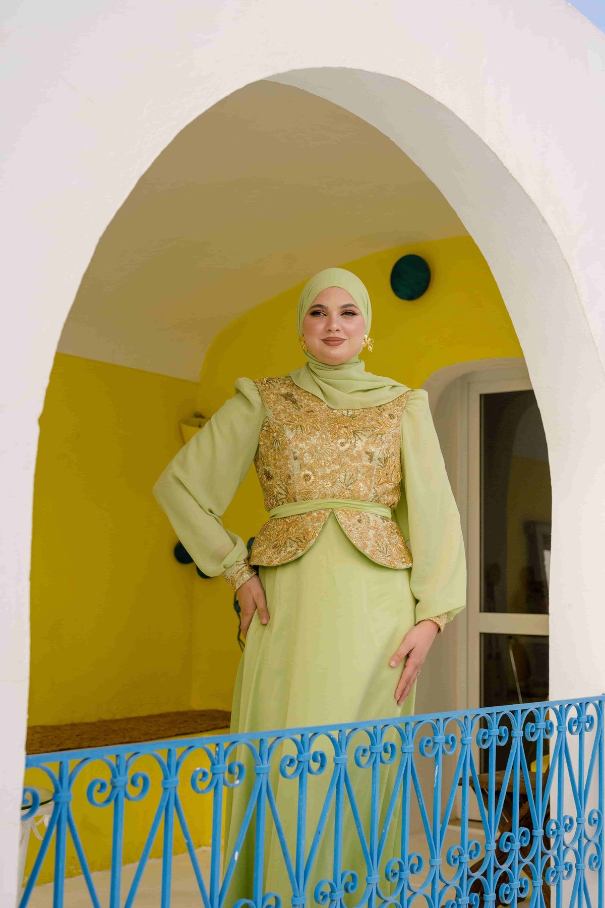 Robe Traditionel Vert