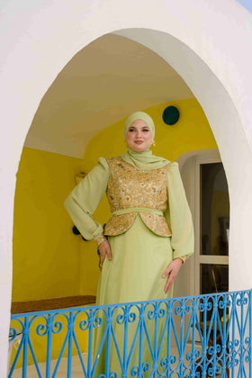 Robe Traditionel Vert