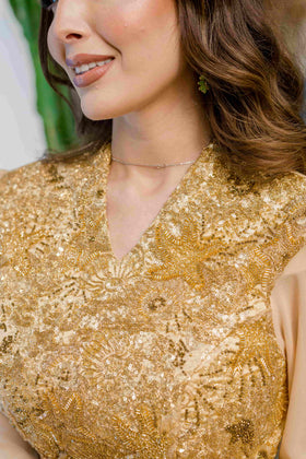 Robe Traditionel Jaune