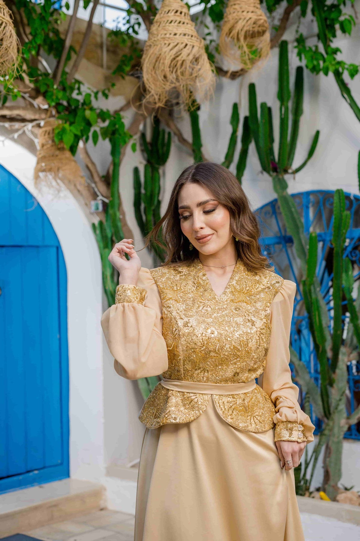 Robe Traditionel Jaune
